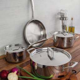 Juego de batera Grano Acero Inox Tramontina