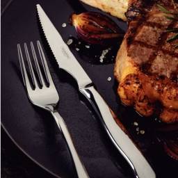 Juego de cubiertos Asado 12 Pzs Acero Inoxidable Zurique Tramontina